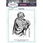 Andy Skinner Rubber Cling Stamp - Vanitas