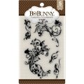 BoBunny Clear Stamp Set - Fanciful Flourishes