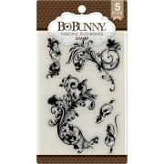 BoBunny Clear Stamp Set - Fanciful Flourishes