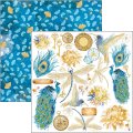 Ciao Bella Indigo - 12x12 Papers 12pk