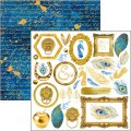 Ciao Bella Indigo - 6x6 Fussy Cut Pad 24pk