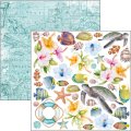 Ciao Bella Summer Breeze - 8x8 Papers 12pk