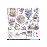 Ciao Bella Morning in Provence - 6x6 Fussy Cut Pad 24pk