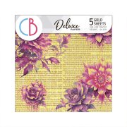 Ciao Bella Ethereal - 6x6 Deluxe Gold Papers 5pk