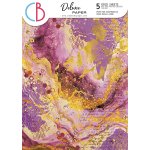 Ciao Bella Ethereal - A4 Deluxe Gold Papers 5pk