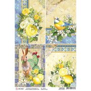 Ciao Bella A4 Rice Paper - Sicilia Cards