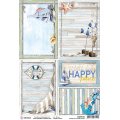 Ciao Bella A4 Rice Paper - Sound Of Summer Cards