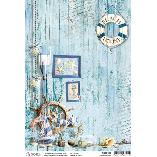 Ciao Bella A4 Rice Paper - Coastal Living