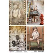 Ciao Bella A4 Rice Paper - Modern Times Cards