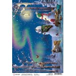 Ciao Bella A4 Rice Paper - Northern Lights