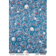 Ciao Bella A4 Rice Paper - Flying Balloons