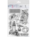 Ciao Bella 6x8 Clear Stamp Set - Ocean Breeze