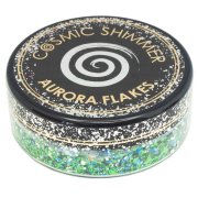 Cosmic Shimmer Aurora Flakes - Icy Lagoon