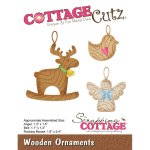 CottageCutz Die - Wooden Ornaments