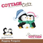 CottageCutz Die - Hugging Penguins