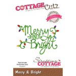 CottageCutz Elites Die - Merry & Bright