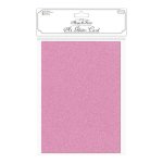 Craft Consortium Non-Shedding A4 Glitter Card - Fuchsia Pink