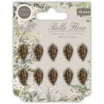 Craft Consortium Belle Fleur - Vintage Metal Leaf Charms