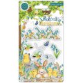 Craft Consortium Bluebells and Buttercups Clear Stamp Set - Chicks