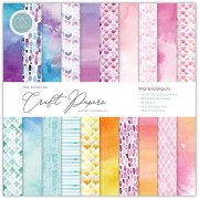 Craft Consortium The Essential Craft Papers 12x12 Paper Pad - Watercolours