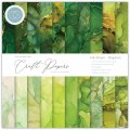 Craft Consortium The Essential Craft Papers 6x6 Paper Pad - Ink Drops Organic