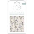 Craft Consortium Decoupage Papers - Honesty & Moonwart