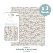 Craft Consortium Decoupage Papers - Honesty & Moonwart