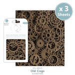 Craft Consortium Decoupage Papers - Old Cogs