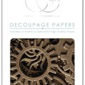 Craft Consortium Decoupage Papers - Old Cogs