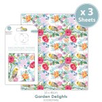 Craft Consortium Decoupage Papers - Garden Delight