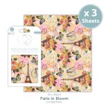 Craft Consortium Decoupage Papers - Paris in Bloom