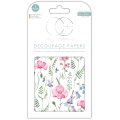 Craft Consortium Decoupage Papers - Summer Meadow