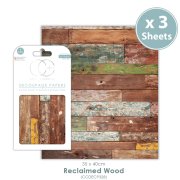 Craft Consortium Decoupage Papers - Reclaimed Wood