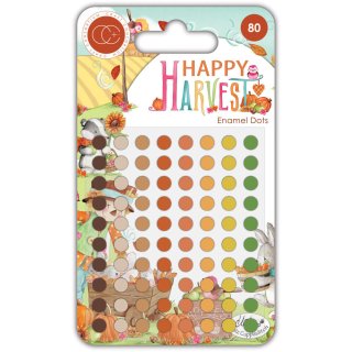 Craft Consortium Happy Harvest - Adhesive Enamel Dots