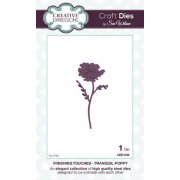 Sue Wilson Craft Die - Finishing Touches Collection - Tranquil Poppy Die