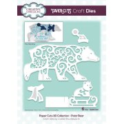 Paper Cuts 3D Collection Dies - Polar Bear