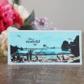 Designer Boutique Rubber Stamp - Summer Holidays