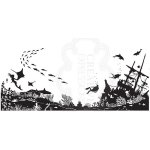 Designer Boutique Rubber Stamp - Treasures of the Sea