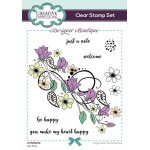 Designer Boutique 6x4 Clear Stamp Set - Hey Bud