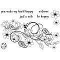 Designer Boutique 6x4 Clear Stamp Set - Hey Bud