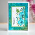 Designer Boutique A6 Clear Stamp - Orchids In Bloom