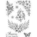 Designer Boutique 6x4 Clear Stamp Set - Tranquil Garden