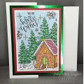 Designer Boutique 6x4 Clear Stamp - Gingerbread Cottage