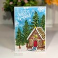 Designer Boutique 6x4 Clear Stamp - Gingerbread Cottage