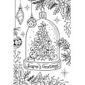 Designer Boutique 6x4 Clear Stamp - Snow Dome