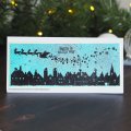 Designer Boutique Rubber Stamp - Above The Roof Tops