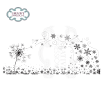 Designer Boutique Rubber Stamp - A Wish At Christmas