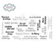 Designer Boutique Clear Stamp Set - Festive Wishes