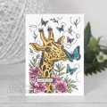 Designer Boutique 6x4 Clear Stamp - Giraffe Kisses