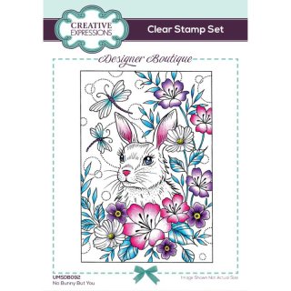 Designer Boutique 6x4 Clear Stamp - No Bunny But You